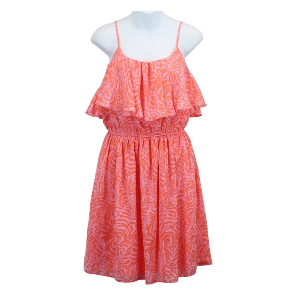 Lilly Pulitzer for Target Giraffing Me Crazy Flounce Dress 2XL